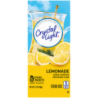 Crystal Light Lemonade Drink Mix, 6 Each