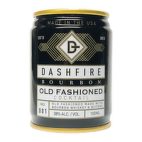 Dashfire Bourbon Old Fashioned Ready-to-Drink Cocktail, 100 Millilitre