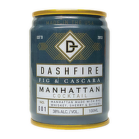 Dashfire Manhattan Ready-to-Drink Cocktail, 100 Millilitre