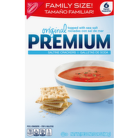 Nabisco Original Premium Saltine Crackers Family Size, 24 Ounce