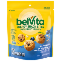 belVita Energy Snack Bites Blueberry & Sunflower Seed, 5 Ounce