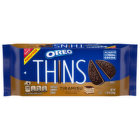 Oreo Thins Tiramisu Chocolate Sandwich Cookies Family Size, 11.78 Ounce