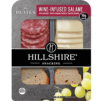 Hillshire Snacking Small Plates Wine-Infused Salame with Natural White Cheddar Cheese, 2.76 Ounce