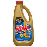 Liquid-Plumr Pro-Strength Plus PipeGuard Clog Remover Gel, 32 Ounce