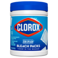 Clorox Zero Splash Bleach Packs, 12 Each