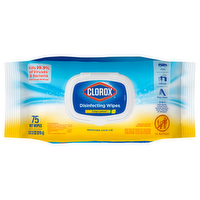 Clorox Disinfecting Wipes Flex Pack Crisp Lemon Scent, 75 Each