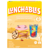 Oscar Mayer Lunchables Ham & American Cracker Stackers Lunch Combination, 9.1 Ounce