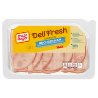 Oscar Mayer Deli Fresh Smoked Uncured Ham, 9 Ounce