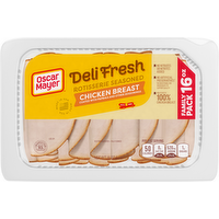 Oscar Mayer Deli Fresh Rotisserie Seasoned Chicken Breast Family Pack, 16 Ounce