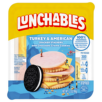 Oscar Mayer Lunchables Turkey & American Cracker Stackers, 3.2 Ounce