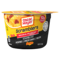 Oscar Mayer Scramblers Bacon & Velveeta Cheese Sauce Scramble Kit, 3 Ounce