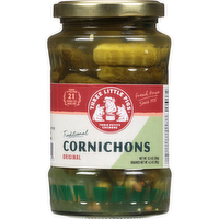 Three Little Pigs Traditional Cornichons, 12.4 Ounce