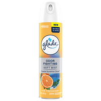 Glade Coastal Sunshine Citrus Odor Fighting Soft Mist Air Freshener, 8 Ounce