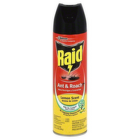 Raid Ant & Roach Killer Spray Lemon Scent, 17.5 Ounce