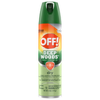 Off! Deep Woods Dry Insect Repellent Spray, 8 Ounce