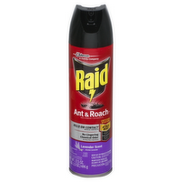 Raid Ant & Roach Killer Spray Lavender Scent, 17.5 Ounce