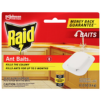 Raid Ant Baits, 4 Each