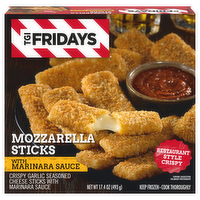 T.G.I. Friday's Mozzarella Sticks with Marinara Sauce, 17.4 Ounce