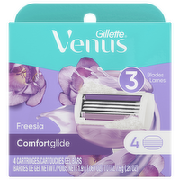 Gillette Venus ComfortGlide Freesia Women's Razor Blade Refills, 4 Each