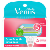 Gillette Venus Razor Cartridge Refills, 4 Each