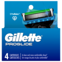 Gillette ProGlide Razor Cartridges Refills, 4 Each