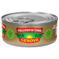 Genova Yellowfin Tuna in Extra Virgin Olive Oil with Sea Salt, 5 Ounce
