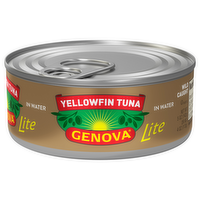 Genova Yellowfin Tuna in Water with Sea Salt, 5 Ounce