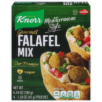 Knorr Kosher Mediterranean Style Falafel Mix, 6 Ounce
