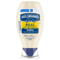 Hellmann's Real Mayonnaise Squeeze Bottle, 20 Ounce