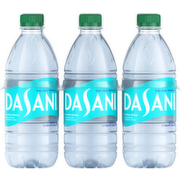 Dasani Purified Water, 6 Each