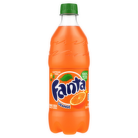 Fanta Orange Soda, 20 Ounce