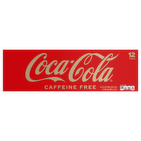 Caffeine Free Coca-Cola Classic Coke, 12 Each