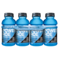 Powerade Mountain Berry Blast Sports Drinks, 8 Each