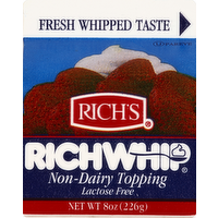 Rich's Richwhip Non-Dairy Topping, 8 Ounce