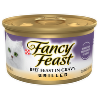 Fancy Feast Grilled Beef Cat Food, 3 Ounce