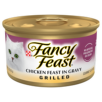 Fancy Feast Grilled Chicken Feast in Gravy Wet Cat Food, 3 Ounce