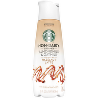 Starbucks Non-Dairy Hazelnut Coffee Creamer, 28 Ounce