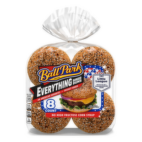 Ball Park Everything Hamurger Buns, 8 Each