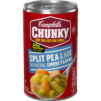 Campbell's Chunky Split Pea & Ham Soup, 19 Ounce