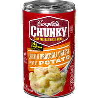 Campbell's Chunky Chicken Broccoli Cheese with Potato Soup, 19 Ounce