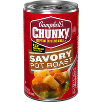 Campbell's Chunky Savory Pot Roast Soup, 18.8 Ounce