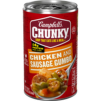 Campbell's Chunky Grilled Chicken & Sausage Gumbo Soup, 18.6 Ounce