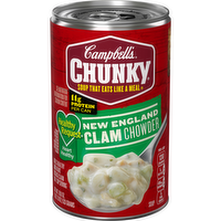 Campbell's Chunky Healthy Request New England Clam Chowder, 18.6 Ounce