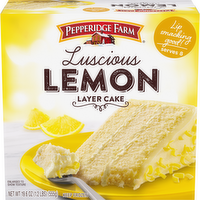 Pepperidge Farm 3-Layer Luscious Lemon Cake, 19 Ounce