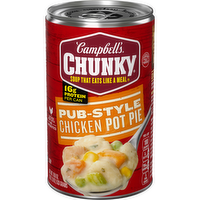 Campbell's Chunky Pub-Style Chicken Pot Pie Soup, 18.8 Ounce