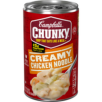 Campbell's Chunky Creamy Chicken Noodle Soup, 18.8 Ounce