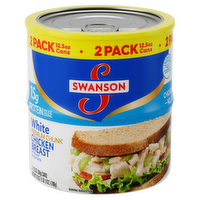 Swanson Premium Chunk Chicken Breast in Water 2 Pack, 2 Each