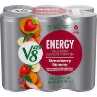 V8 Energy Strawberry Banana, 6 Each