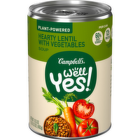 Campbell's Well Yes! Hearty Lentil with Vegetables Soup, 16.3 Ounce