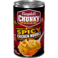 Campbell's Chunky Spicy Chicken Noodle Soup, 18.6 Ounce